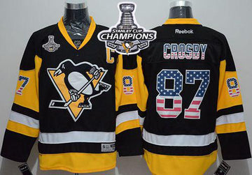 Sidney Crosby Pittsburgh Penguins black Alternate jersey
