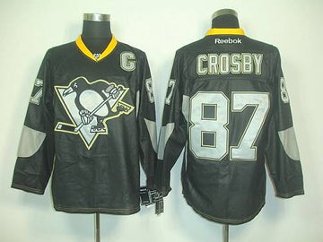 Sidney Crosby Pittsburgh Penguins black jersey