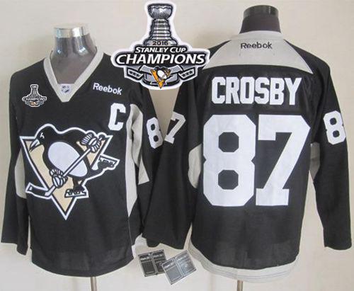 Sidney Crosby Pittsburgh Penguins black jersey