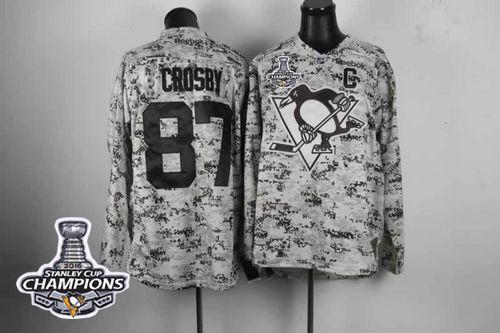 Sidney Crosby Pittsburgh Penguins camo Camo jersey