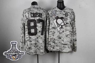 Sidney Crosby Pittsburgh Penguins camo Camo jersey