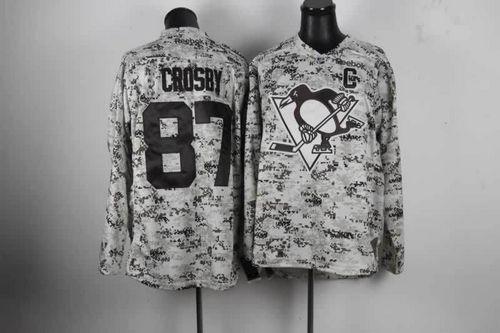 Sidney Crosby Pittsburgh Penguins camo Camo jersey