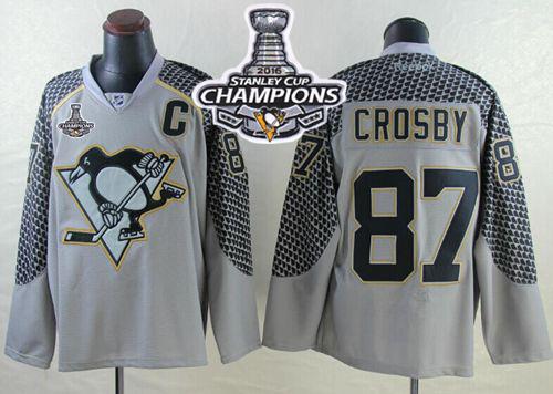 Sidney Crosby Pittsburgh Penguins charcoal Fashion jersey