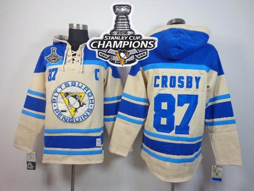 Sidney Crosby Pittsburgh Penguins cream jersey