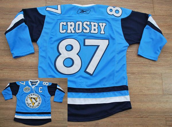 Sidney Crosby Baby Pittsburgh Penguins blue Winter Classic jersey