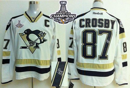 Sidney Crosby Pittsburgh Penguins white Stadium Series jersey