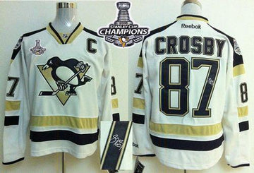 Sidney Crosby Pittsburgh Penguins white Stadium Series jersey