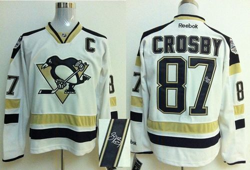 Sidney Crosby Pittsburgh Penguins white Stadium Series jersey