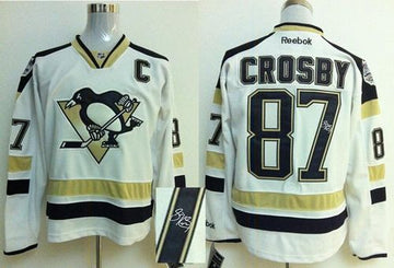 Sidney Crosby Pittsburgh Penguins white Stadium Series jersey