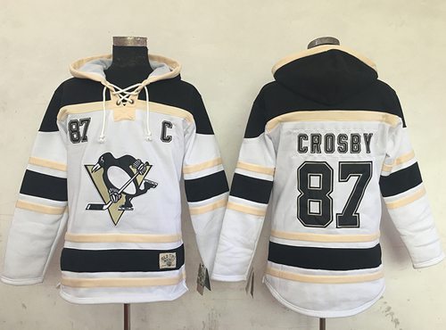 Sidney Crosby Pittsburgh Penguins white jersey