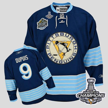 Pascal Dupuis Pittsburgh Penguins blue Winter Classic jersey