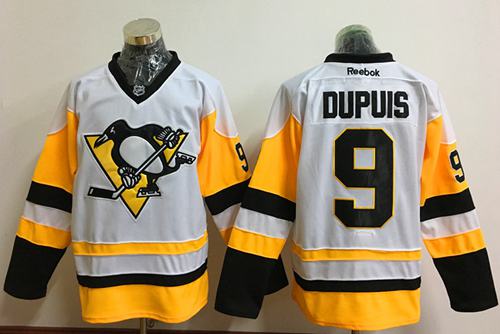 Pascal Dupuis Pittsburgh Penguins white Away jersey