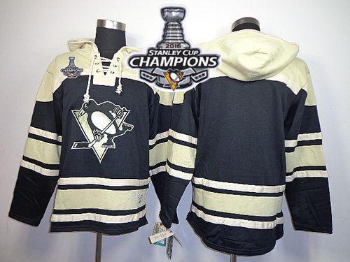 Custom Pittsburgh Penguins black jersey