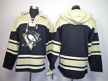 Custom Pittsburgh Penguins black jersey