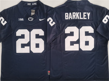 Saquon Barkley Penn State Nittany Lions navy FUSE jersey