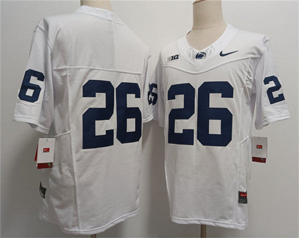Saquon Barkley Penn State Nittany Lions white jersey