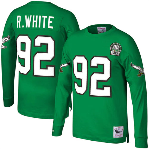 Reggie White Philadelphia Eagles green Throwback jersey