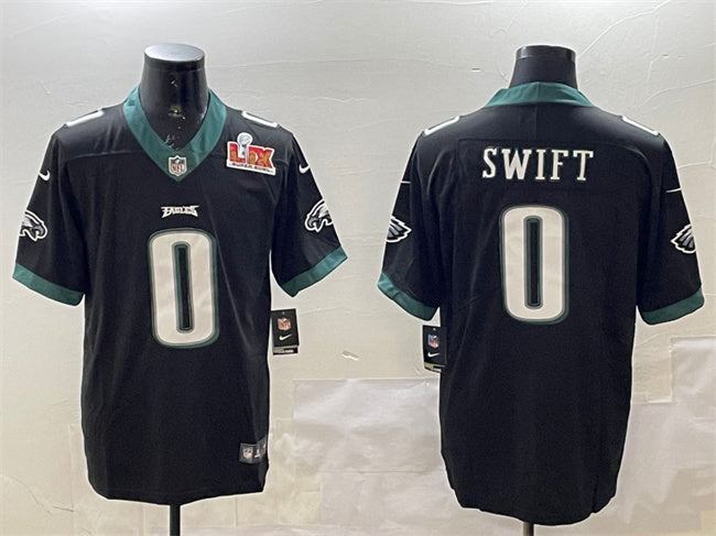 D'Andre Swift Philadelphia Eagles black jersey