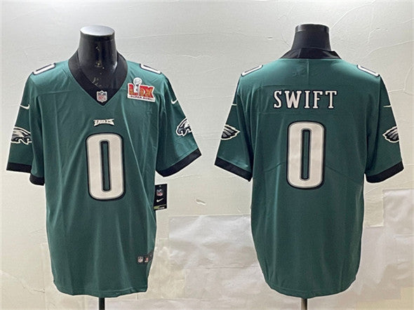 D'Andre Swift Philadelphia Eagles green jersey