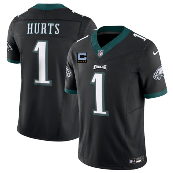 Jalen Hurts Philadelphia Eagles black jersey