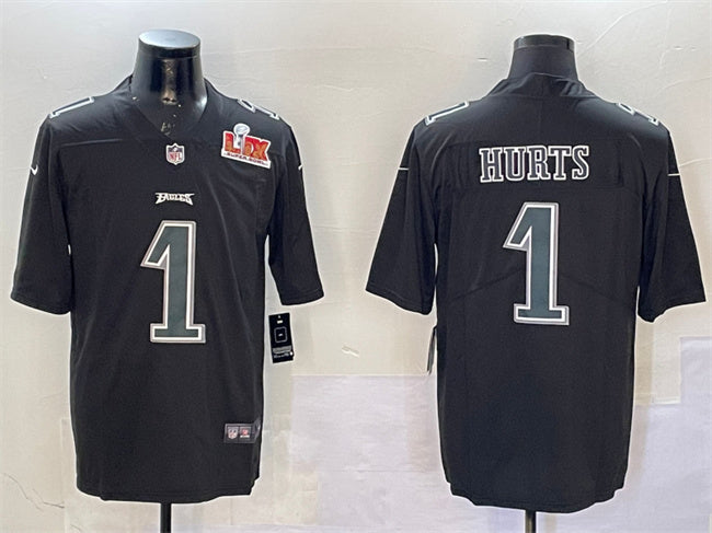 Jalen Hurts Philadelphia Eagles black Fashion jersey