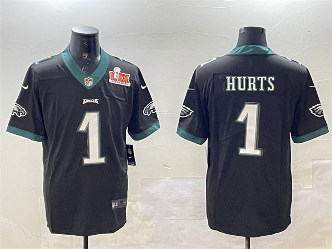 Jalen Hurts Philadelphia Eagles black jersey