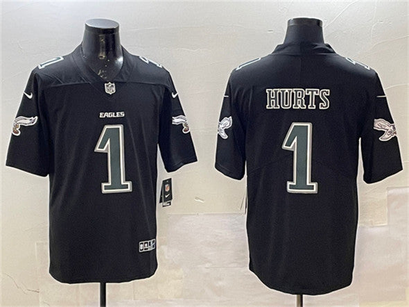 Jalen Hurts Philadelphia Eagles black Fashion jersey