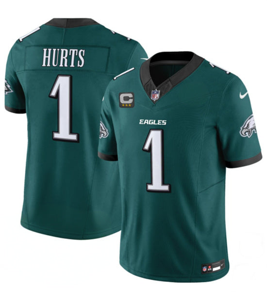 Jalen Hurts Philadelphia Eagles green jersey