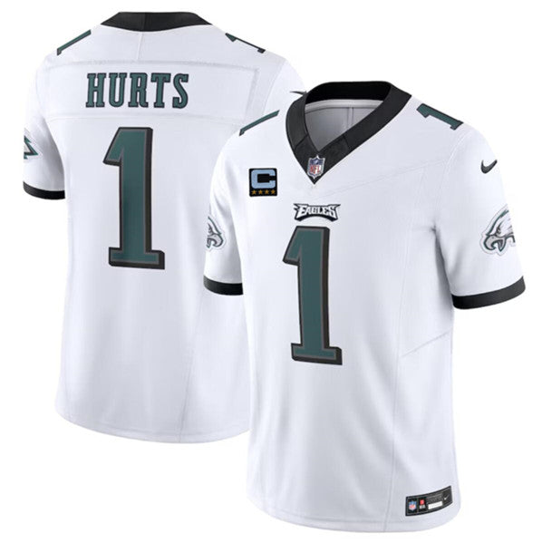 Jalen Hurts Philadelphia Eagles white jersey