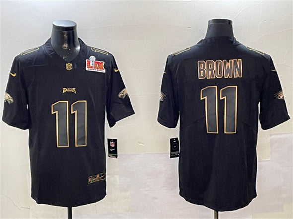 A J Philadelphia Eagles brown jersey