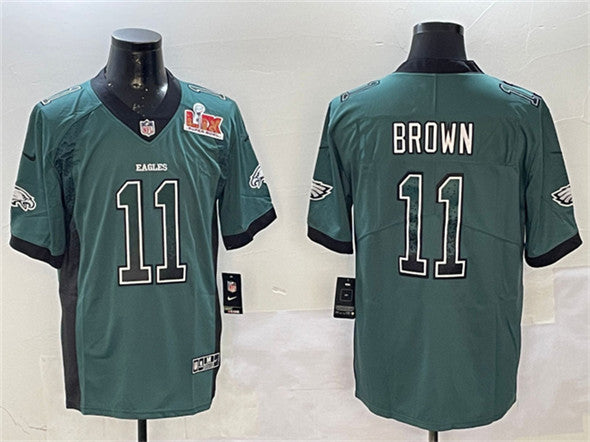 AJ Brown Philadelphia Eagles green Color Rush jersey