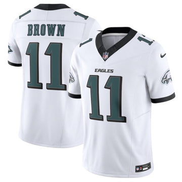 AJ Brown Philadelphia Eagles white jersey