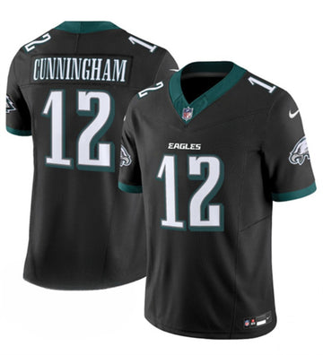 Randall Cunningham Philadelphia Eagles black jersey