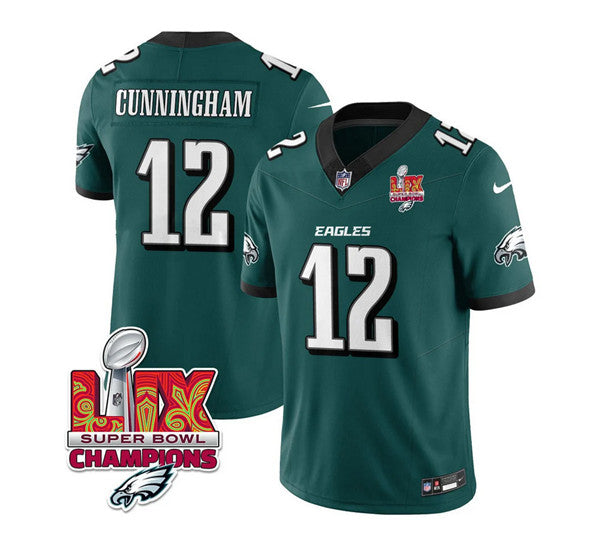 Randall Cunningham Philadelphia Eagles green jersey