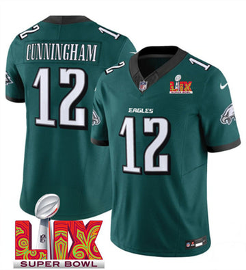 Randall Cunningham Philadelphia Eagles green jersey