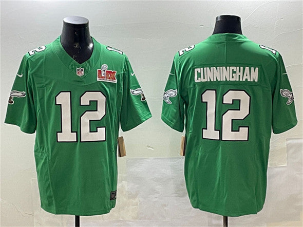 Randall Cunningham Philadelphia Eagles green Throwback jersey