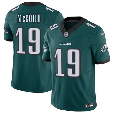 Kyle McCord Philadelphia Eagles green jersey