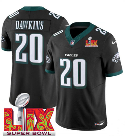 Brian Dawkins Philadelphia Eagles black jersey