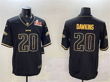 Brian Dawkins Philadelphia Eagles black-gold Salute To Service jersey