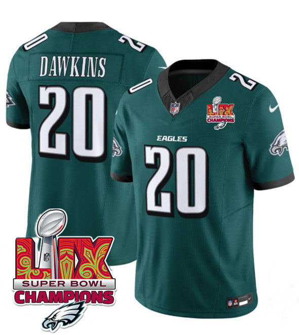 Brian Dawkins Philadelphia Eagles green jersey