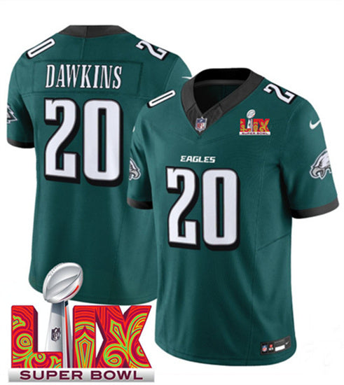 Brian Dawkins Philadelphia Eagles green jersey