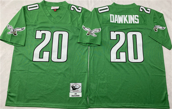 Brian Dawkins Philadelphia Eagles green Throwback jersey