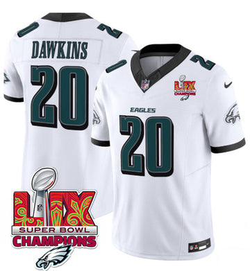 Brian Dawkins Philadelphia Eagles white jersey