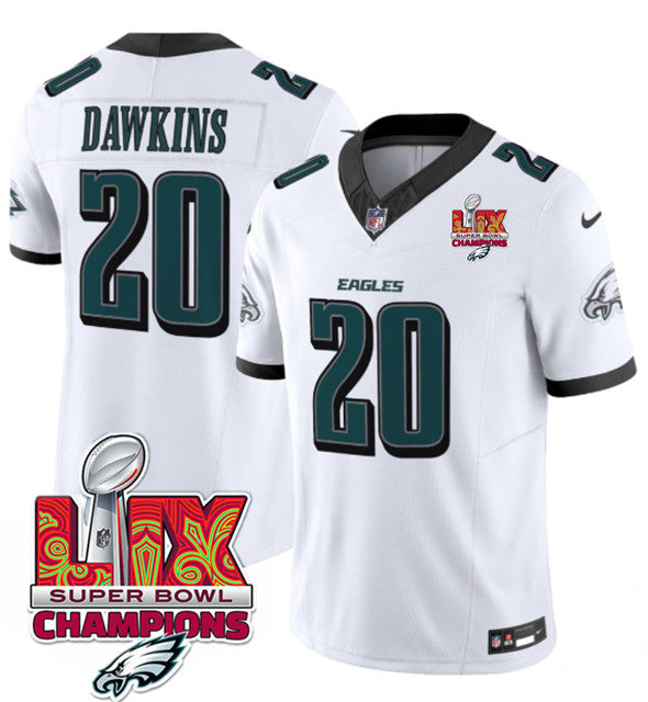 Brian Dawkins Philadelphia Eagles white jersey