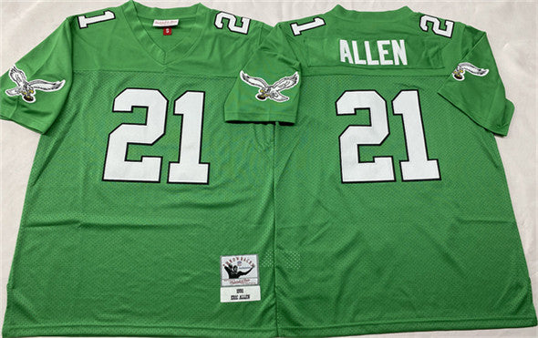 Eric Allen Philadelphia Eagles green Throwback jersey