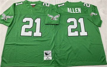 Eric Allen Philadelphia Eagles green Throwback jersey