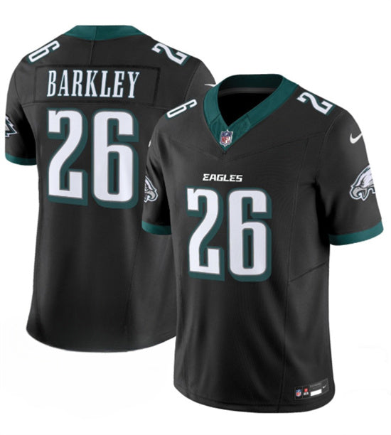 Saquon Barkley Philadelphia Eagles black jersey
