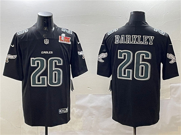 Saquon Barkley Philadelphia Eagles black Fashion jersey