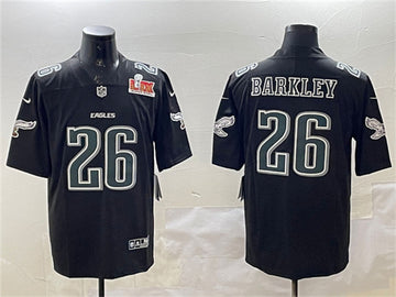 Saquon Barkley Philadelphia Eagles black Fashion jersey