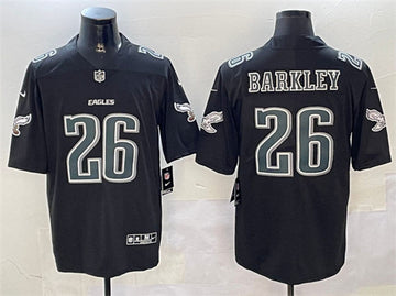 Saquon Barkley Philadelphia Eagles black Fashion jersey